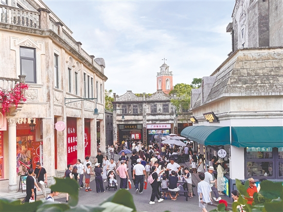 国庆假期，赤坎华侨古镇准备了丰富的文旅活动。
