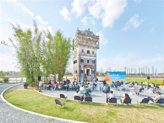 不少大型文旅活动在鹰村田园综合体举办。