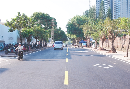 升级后的兴业路。