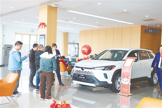 1月份燃油车销售迎来小高峰。