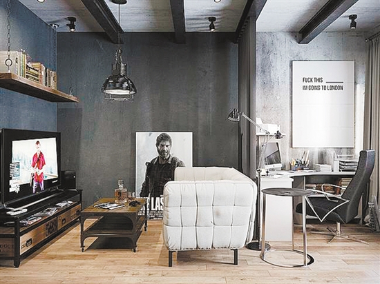 黑色神秘冷酷白色优雅轻盈 工业风:演绎另类情