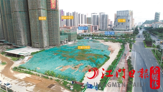 江海10号地实景图。