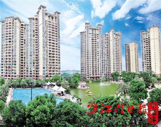 锦富·汇景湾小区环境优美。