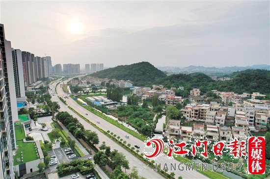 滨江新区交通四通八达。