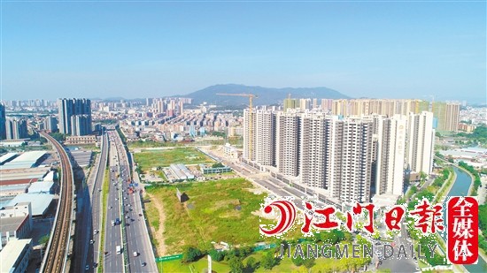 江海14号地实景图。