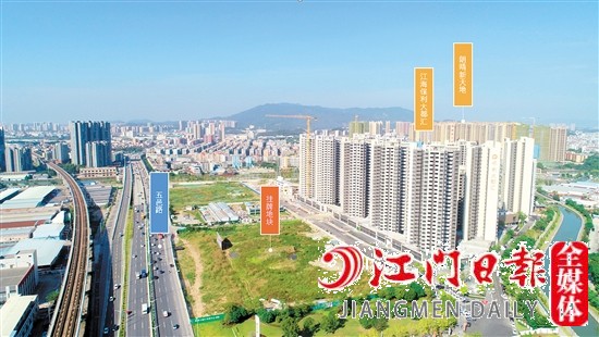 江海14号地实景图。