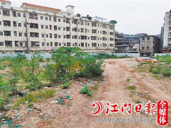 会城诗书街旧改地块实拍图。