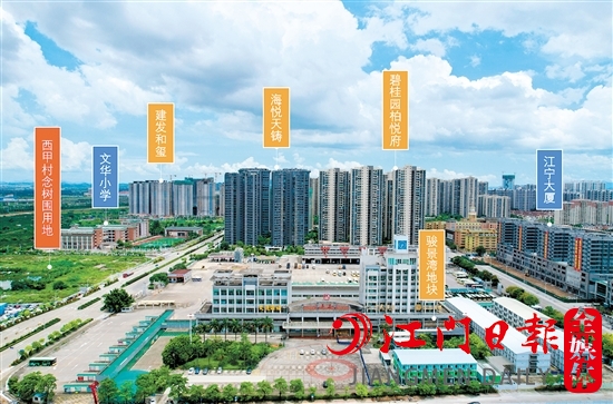 地块示意图。