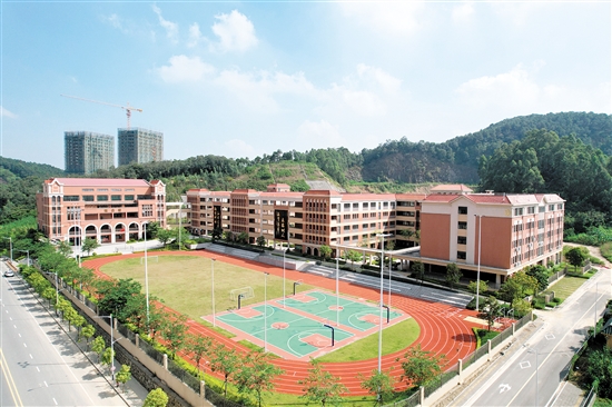 位于群华路板块的江华小学群华校区已经投入使用。