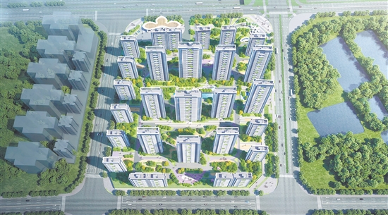 骏景湾·天汇效果图。