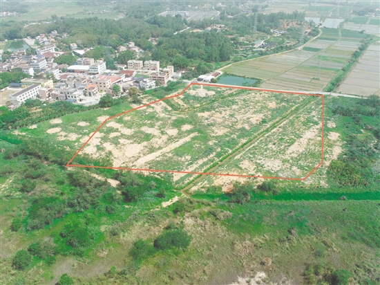 江门市JCR2025-55（台山07）号地。