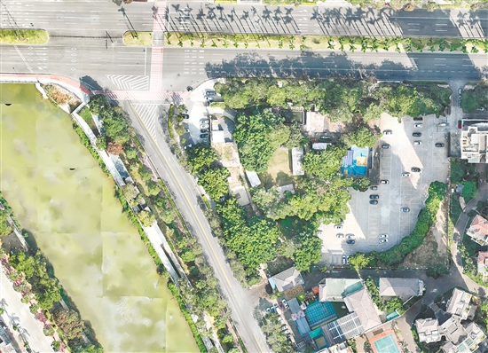 蓬江区发展大道与天福路交叉口东南侧地块已于3月10日成功出让。