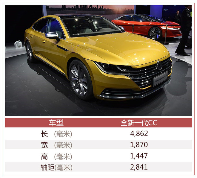 “最美大众车”即将上线!国产CC于8月28日上市