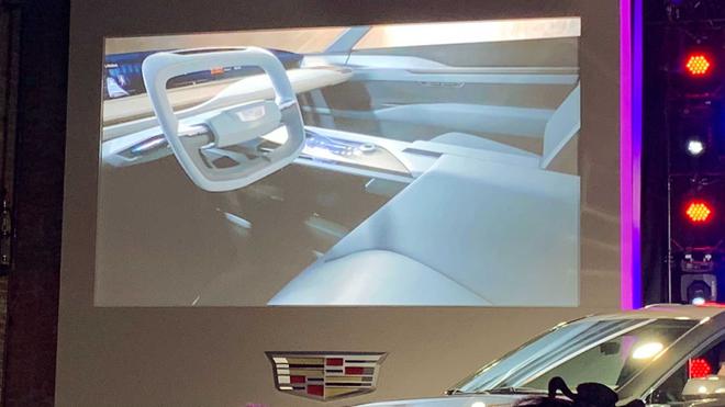 L4级自动驾驶 凯迪拉克纯电动概念SUV官图发布