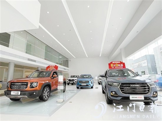 哈弗江门利宏4S店宽敞明亮。