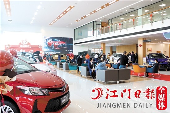 春节假期后期，4S店的客流量明显增多。